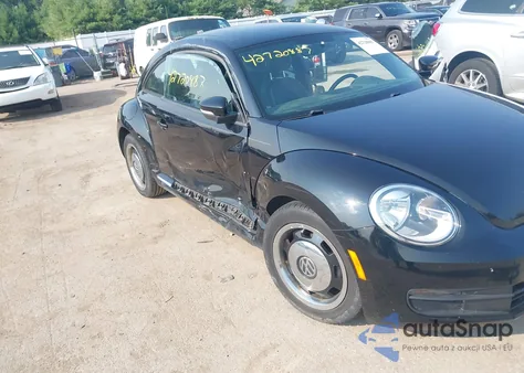 2013 Volkswagen Beetle 2.5L from USA, damaged, VIN 3VWHX7AT0DM635445